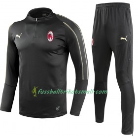 AC Mailand Sweatshirts Anzüge Schwarz 2018-2019